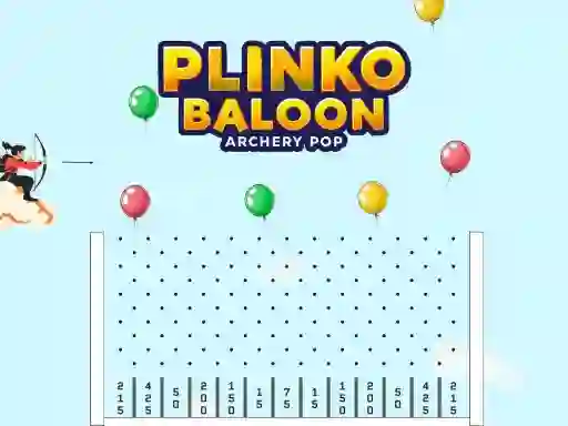 Logħba Plinko Ballon Archery Pop onlajn