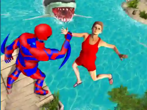 Logħba Superhero Police Speed Hero Rescue Mission onlajn