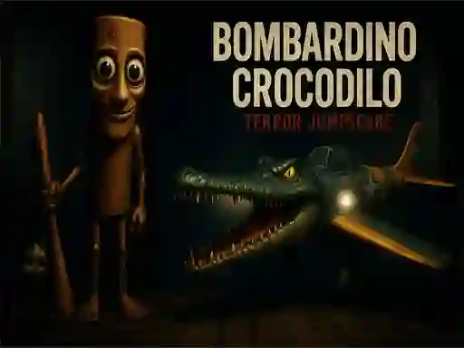 Logħba Bombardino Crocodilo Terror Jumpscare onlajn