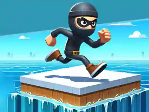 Logħba Coin Thief 3D Race onlajn