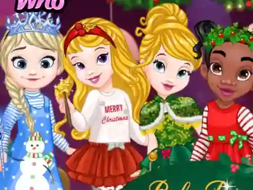 Logħba Baby Princesses Wonderful Christmas onlajn