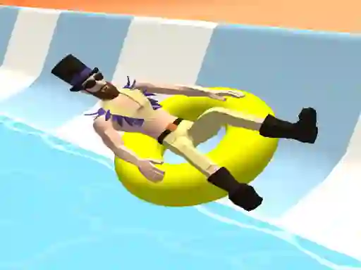 Logħba Aquapark.io Water Slide Park onlajn