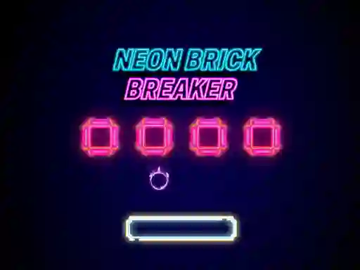 Logħba Neon Brick Breaker onlajn