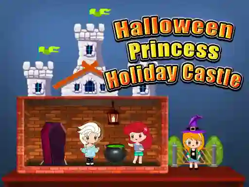 Logħba Halloween Princess Holiday Castle onlajn