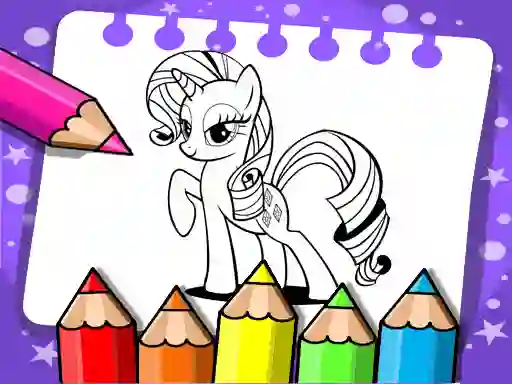 Logħba My Little Pony Coloring Book onlajn