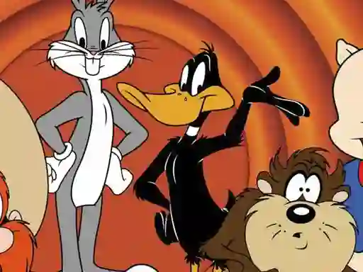 Logħba Looney Tunes Jigsaw Puzzle Collection onlajn