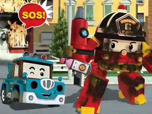 Logħba Robot Car Emergency Rescue 2 onlajn