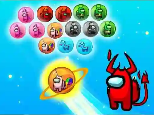 Logħba Among BubbleShooter onlajn