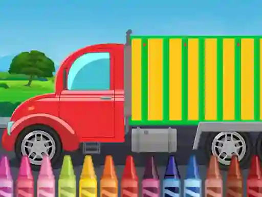 Logħba Truck Coloring onlajn