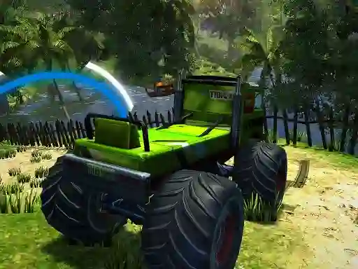 Logħba Realistic Monster Truck Offroad Simulator onlajn