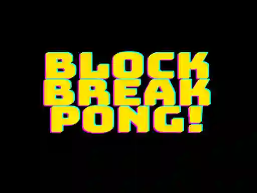 Logħba Block break pong! onlajn