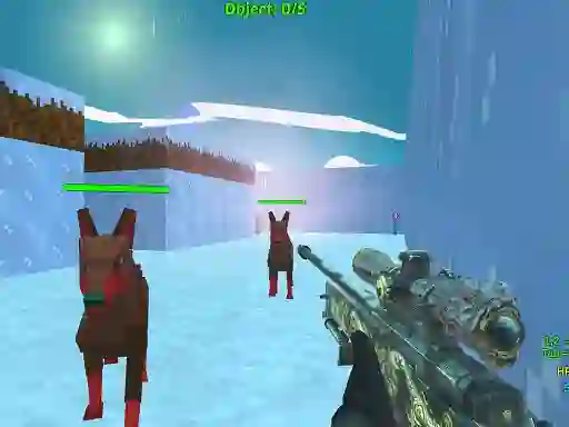 Logħba Blocky Combat SWAT Final 2023 onlajn