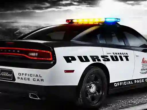 Logħba Police Cars Slide Puzzle onlajn