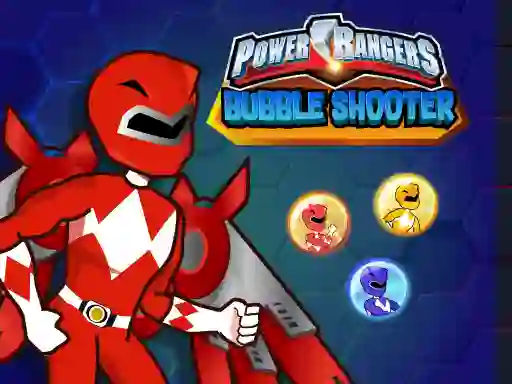 Logħba Power Rangers Bubble Shoot onlajn