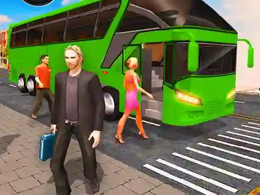 Logħba Bus Driving City Sim 2022 onlajn