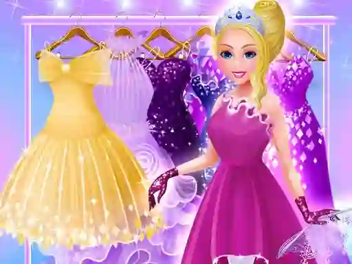 Logħba Cinderella Dress Up Girls onlajn