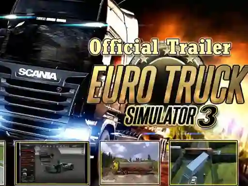 Logħba Euro Truck Drive onlajn
