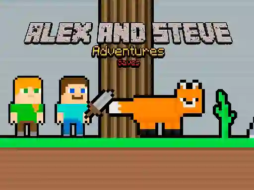 Logħba Alex and Steve Adventures Saves onlajn