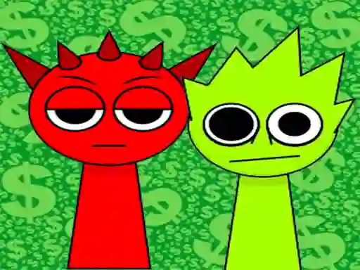 Logħba Sprunki Money Stack Incredibox onlajn