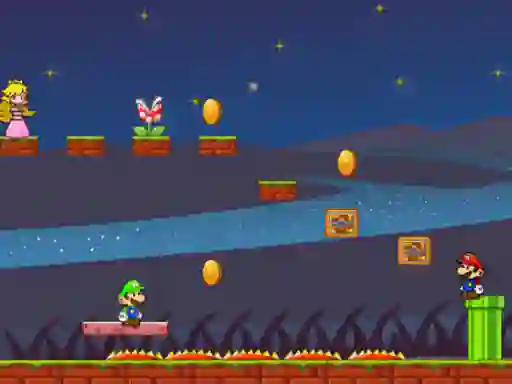 Logħba Mario Bros Save Princess onlajn