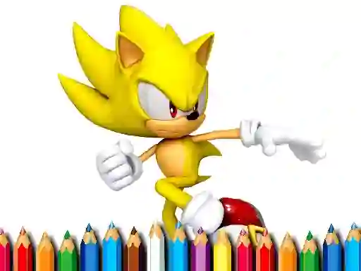Logħba Sonic Coloring Book onlajn