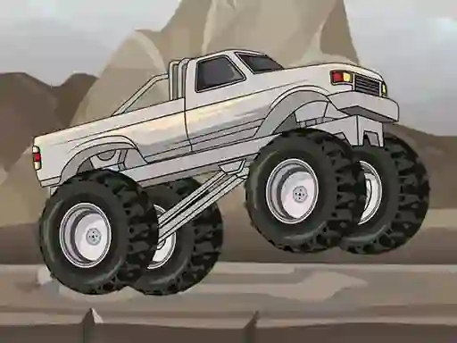 Logħba Monster Truck Wheels onlajn