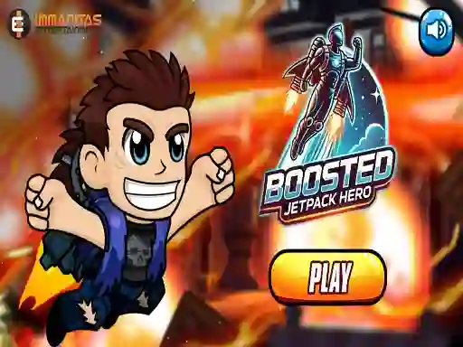 Logħba Boosted Jetpack Hero onlajn
