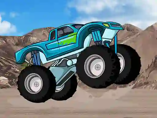 Logħba Monster Truck Wheels 2 onlajn