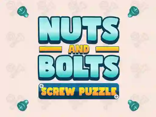 Logħba Nuts and Bolts Screw Puzzle onlajn