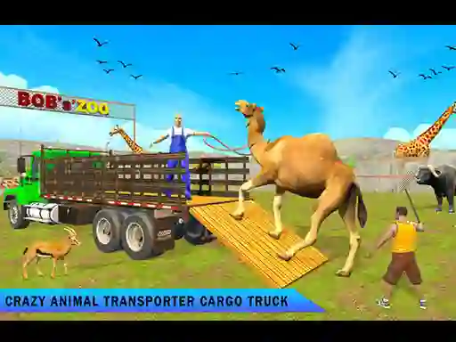 Logħba Zoo Animal Transport Game onlajn