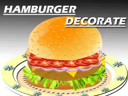 Logħba Hamburger Decorating onlajn
