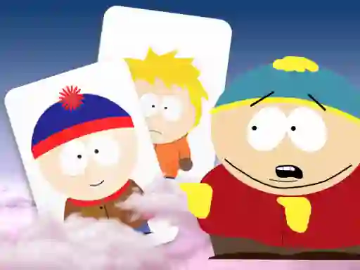 Logħba South Park memory card match onlajn