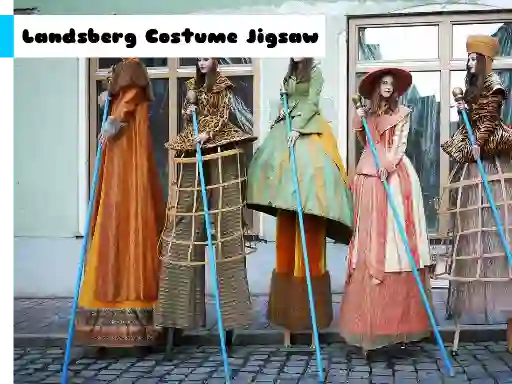 Logħba Landsberg Costume Jigsaw onlajn