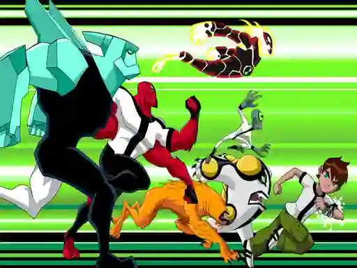 Logħba Ben 10 Jump Force onlajn