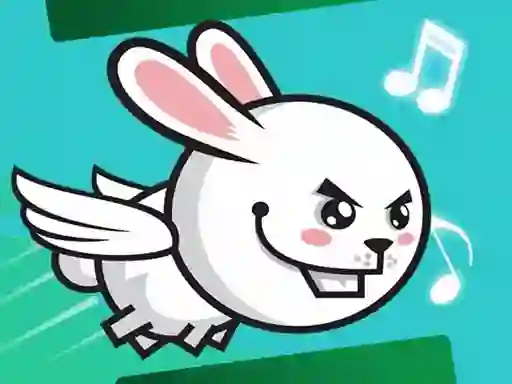 Logħba Flappy Angry Rabbit onlajn