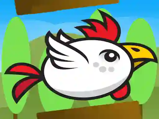 Logħba Angry Flappy Chicken Fly onlajn