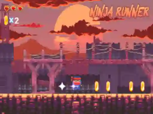 Logħba Ninja Runner onlajn