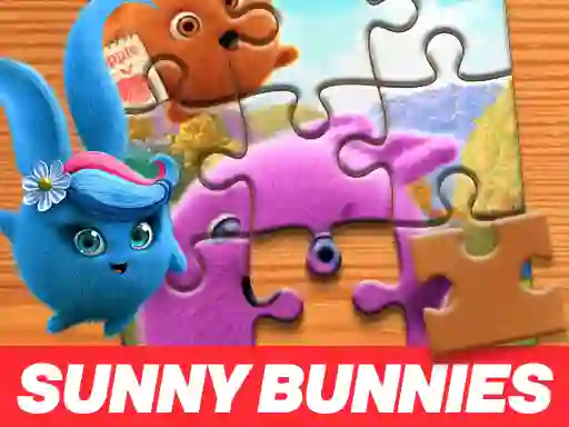 Logħba Sunny Bunnies Jigsaw Puzzle onlajn