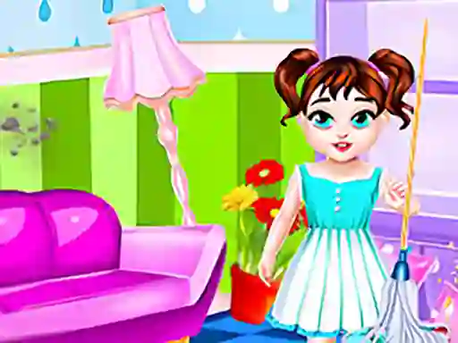 Logħba Baby Taylor House Cleanup onlajn