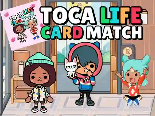 Logħba Toca Life Memory Card Match onlajn