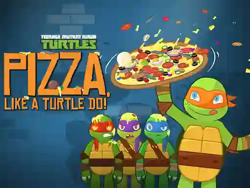 Logħba Ninja Turtles: Pizza Like A Turtle Do! onlajn