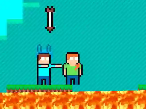 Logħba Pixel Battle Upward onlajn