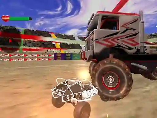 Logħba Crazy Buggy Demolition Derby onlajn
