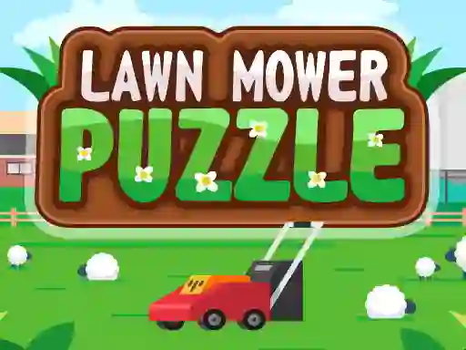 Logħba Lawn Mower Puzzle onlajn