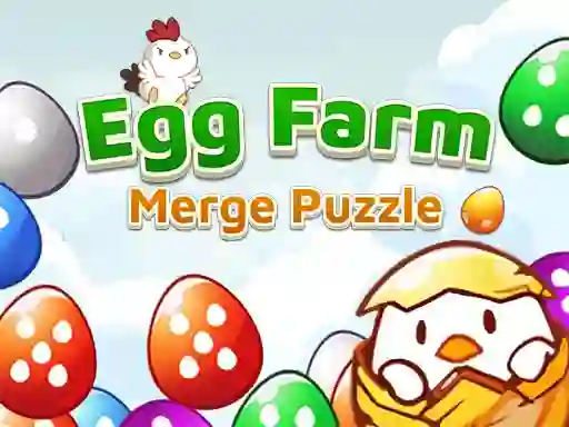 Logħba Egg Farm Merge Puzzle onlajn