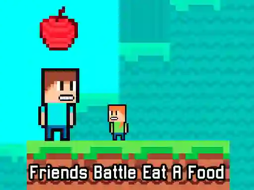 Logħba Friends Battle Eat A Food onlajn
