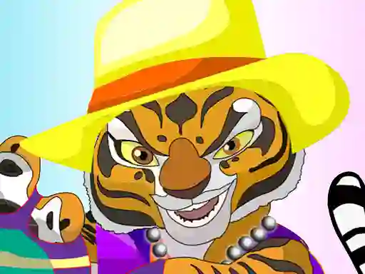 Logħba Kung Fu Panda Master Tigress onlajn