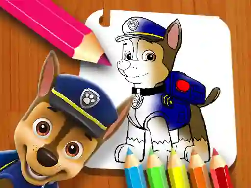 Logħba Paw Patrol: Coloring Book onlajn