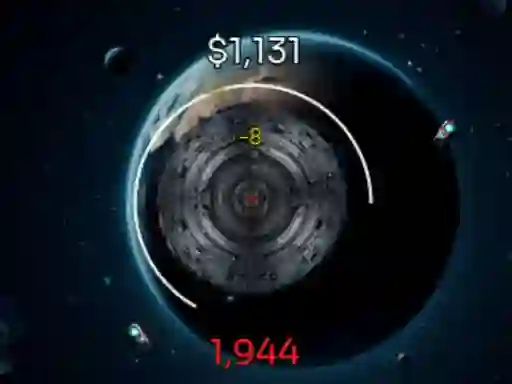 Logħba Deep Space Idle onlajn