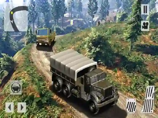 Logħba US OffRoad Army Truck Driver onlajn